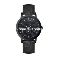 Custom leather Designed Men Watch P5960M